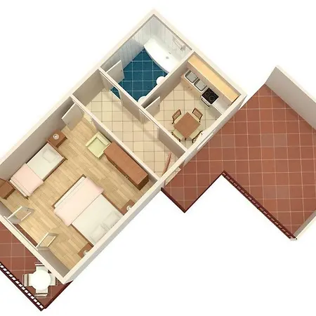 Apartmani Ujdur Omiš Zewnętrze zdjęcie